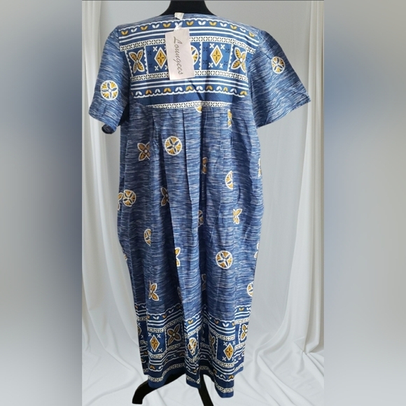 Boho Chic 2XL Casual Pullover Cotton Vacation Resort Comfortable - Picture 8 of 9